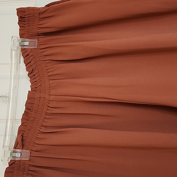 PANTS. PLUS SIZE WOMAN'S WIDE LEG PANTS. - Picture 6 of 10